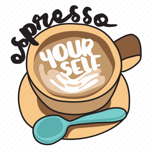 Café, coffee, drink, espresso, networking, restaurant, sticker sticker - Download on Iconfinder