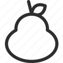 25px, iconspace, pear