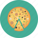 food, italian food, pizza, pizza slice 
