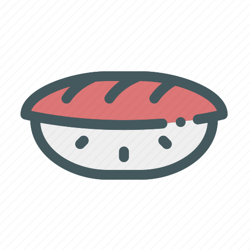 Fish, food, japanese, rice, sashimi icon - Download on Iconfinder