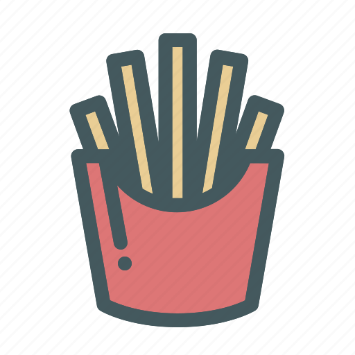 Food, french, fried, fries, potatoes icon - Download on Iconfinder