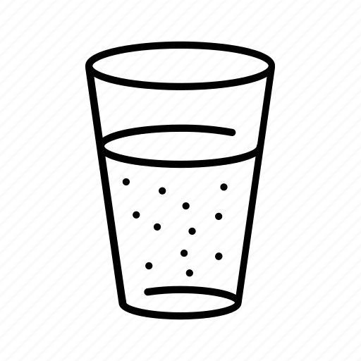 Bubbles, drink, food, glass, meal, soda, water icon - Download on Iconfinder