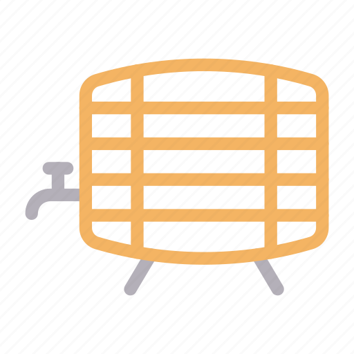 Barrel, drum, faucet, tap, water icon - Download on Iconfinder