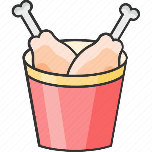 Chicken, drumstick, food, meal icon - Download on Iconfinder