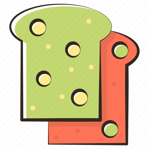 Bread, breakfast, food, toast icon - Download on Iconfinder