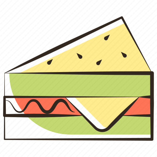 Bread, breakfast, club, food, sandwich icon - Download on Iconfinder