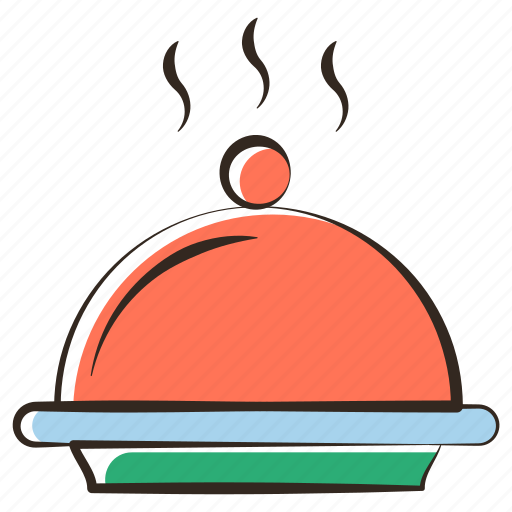 Cloche, dish, food, kitchen, plate, restaurant icon - Download on Iconfinder