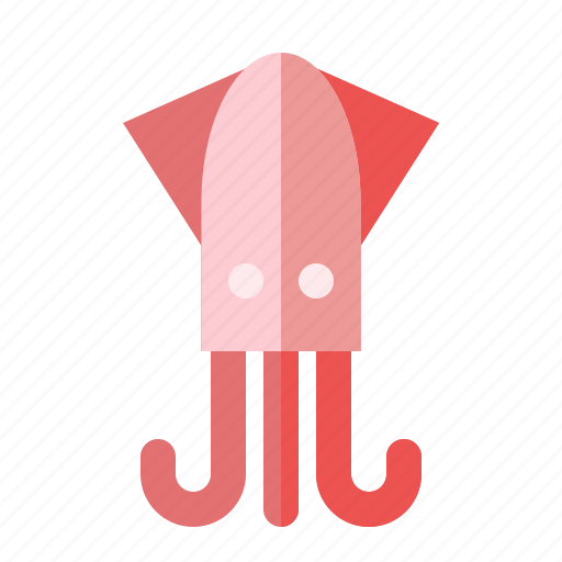 Squid, sea food, restaurant, kitchen icon - Download on Iconfinder