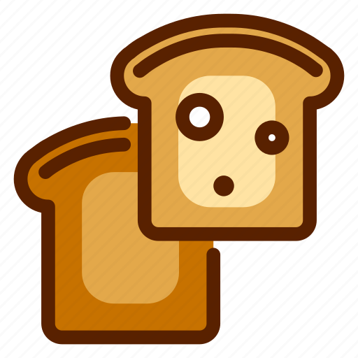 Bread, breakfast, crust, food, lunch, meal, toast icon - Download on Iconfinder