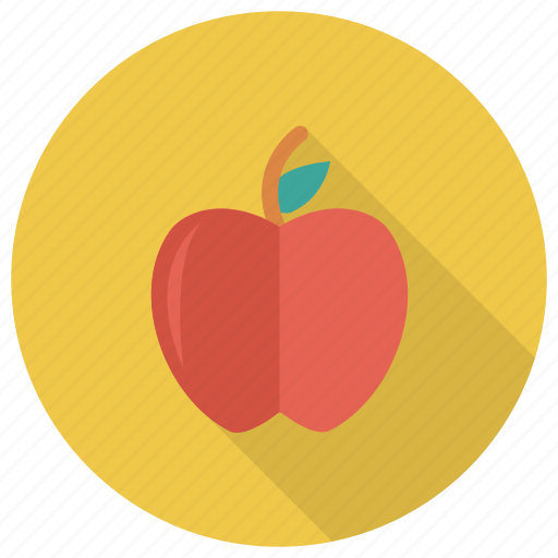 Apple, food, fresh, fruit, health, red, sweet icon - Download on Iconfinder