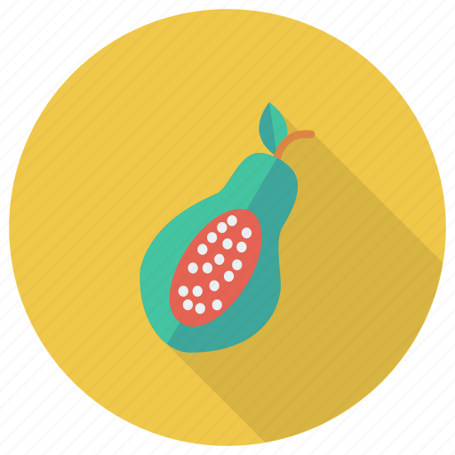 Eat, fresh, fruit, half, papaya, sweet, vegetable icon - Download on Iconfinder
