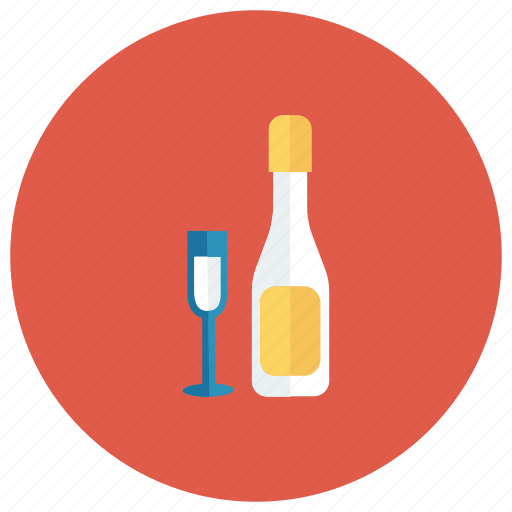 Alcohol, bottle, celebrate, drink, glass, romantic, wine icon - Download on Iconfinder