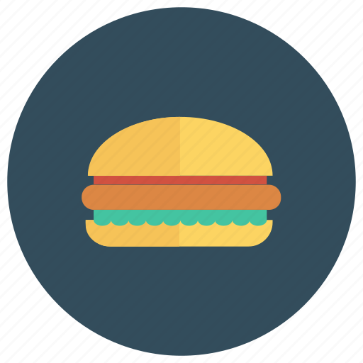 Burger, cheeseburger, cooked, deliciuous, fastfood, food, hamburger icon - Download on Iconfinder
