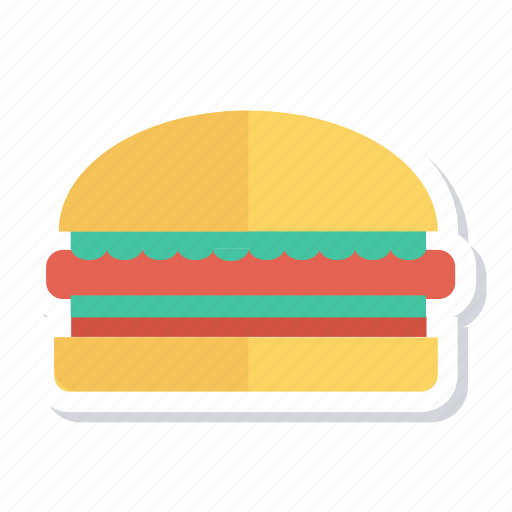 Burger, cheeseburger, cooked, deliciuous, food, hamburger, meal icon - Download on Iconfinder