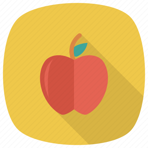 Apple, food, fresh, fruit, health, red, sweet icon - Download on Iconfinder