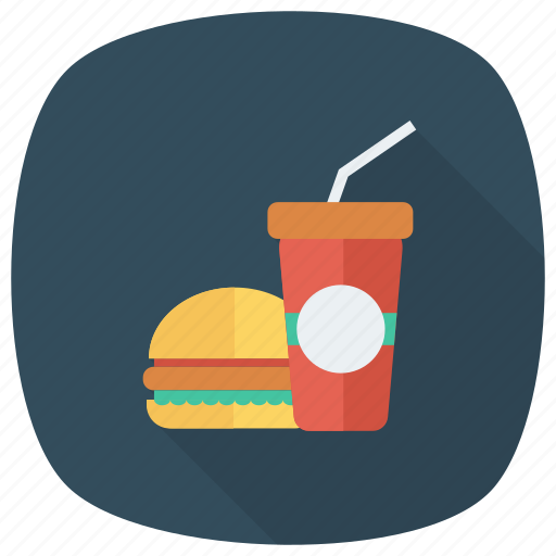 Beef, burger, drink, fastfood, food, hamburger, junkfood icon - Download on Iconfinder