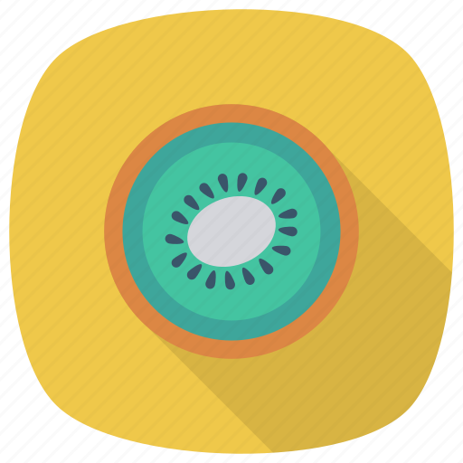 Eat, flavor, food, fresh, fruit, half, kiwi icon - Download on Iconfinder