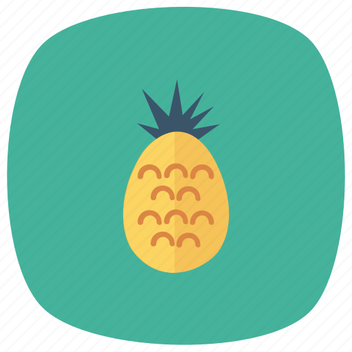 Ananas, food, fruit, healthy, juicy, pineapple, sweet icon - Download on Iconfinder