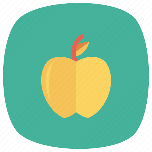 Apple, food, fresh, fruit, green, red, sweet icon - Download on Iconfinder