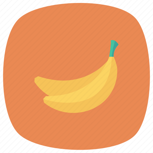 Banana, food, fruit, healthy, tropical, yellow, yellowbanana icon - Download on Iconfinder