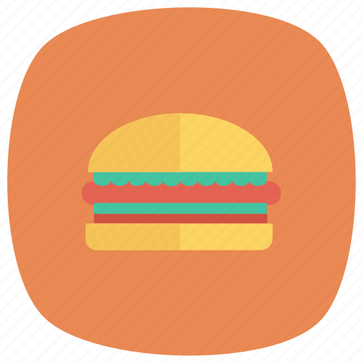 Burger, cheeseburger, cooked, deliciuous, food, hamburger, meal icon - Download on Iconfinder