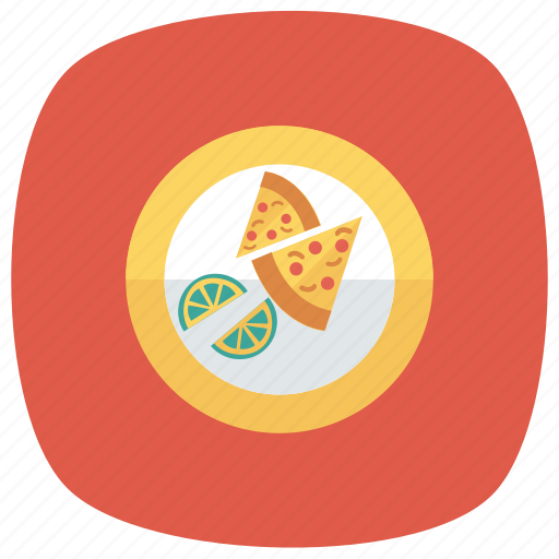 Fast, food, halflemon, lime, meal, pizza, slice icon - Download on Iconfinder
