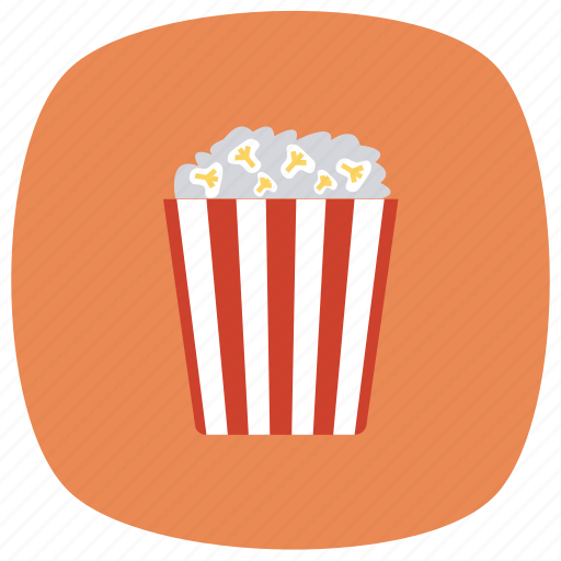 Cinema, corn, film, food, movie, popcorn, vegetable icon - Download on Iconfinder
