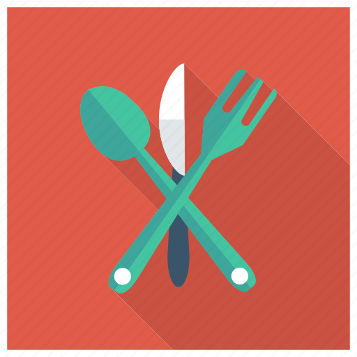Cooking, food, fork, kitchen, knife, spoon, utensil icon - Download on Iconfinder