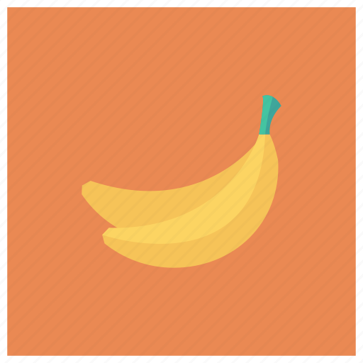 Banana, food, fruit, healthy, tropical, yellow, yellowbanana icon - Download on Iconfinder