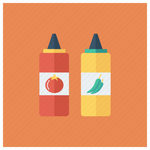 Bottle, chili, ketchup, red, sauce, taste, tomato icon - Download on Iconfinder