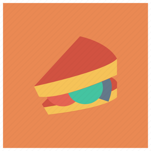 Bread, cafe, cheese, fast, food, lunch, sandwich icon - Download on Iconfinder