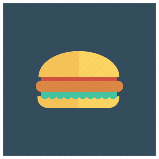 Burger, cheeseburger, cooked, deliciuous, fastfood, food, hamburger icon - Download on Iconfinder