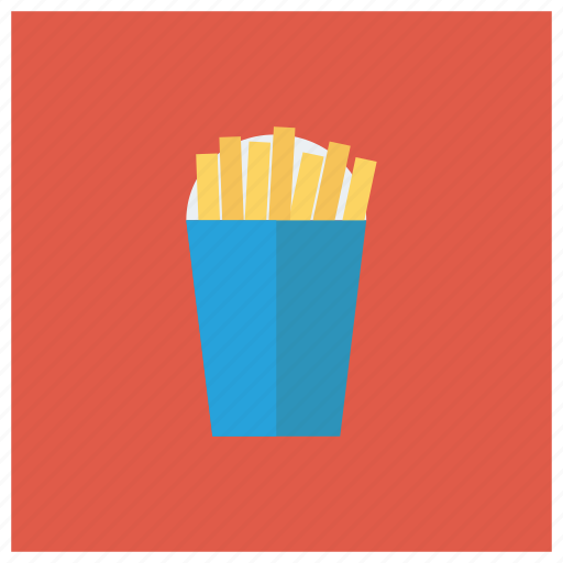 Chips, fingerchips, food, french, frenchfries, fries, potato icon - Download on Iconfinder