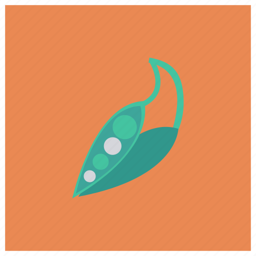 Food, fresh, green, healthy, leaf, pea, vegetable icon - Download on Iconfinder