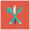cooking, food, fork, kitchen, knife, spoon, utensil