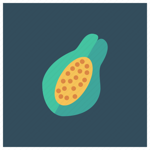 Food, fresh, fruit, half, papaya, sweet, vegetable icon - Download on Iconfinder