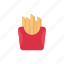 fries, food, ingredients, fastfood, potatoes 