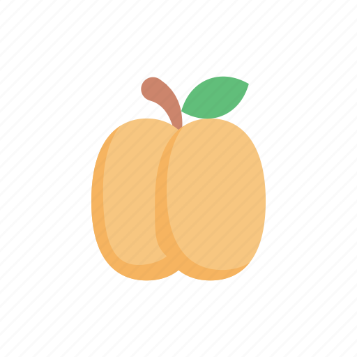 Food, fruit, healthy, ingredients, peach icon - Download on Iconfinder