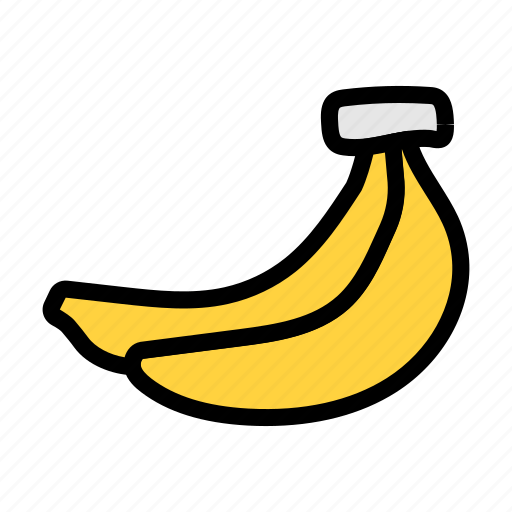 Banana, fruit, healthy, food, vitamins icon - Download on Iconfinder