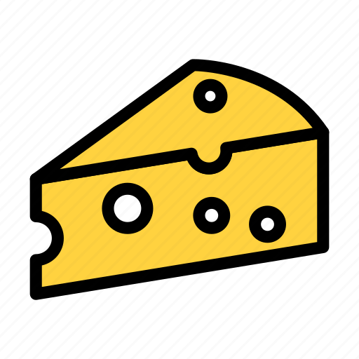 Cheese, slice, sweets, delicious, food icon - Download on Iconfinder