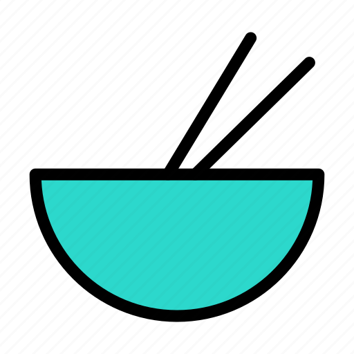 Chopstick, food, bowl, hotel, nutrition icon - Download on Iconfinder