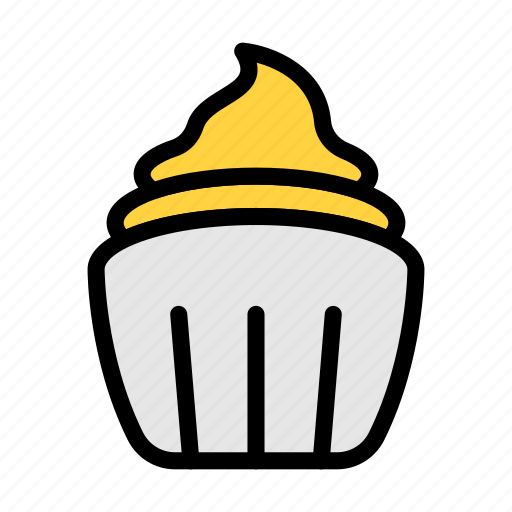 Cupcake, muffin, pie, sweets, delicious icon - Download on Iconfinder