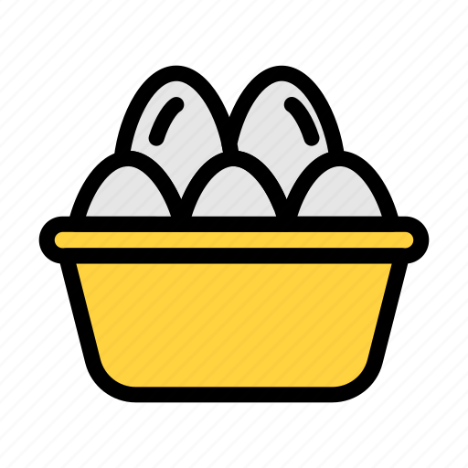 Egg, tray, food, nutrition, healthy icon - Download on Iconfinder