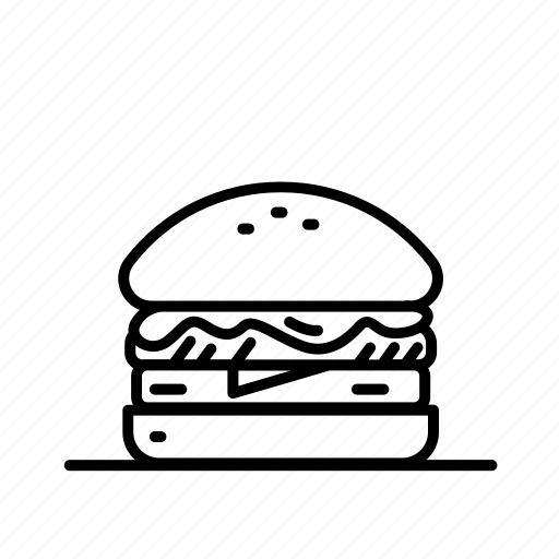 Burger, fast food, food, hamburger, kitchen, meal, menu icon - Download on Iconfinder