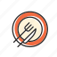 eating, food, fork, kitchen, knief, plate, restaurant, spoon 
