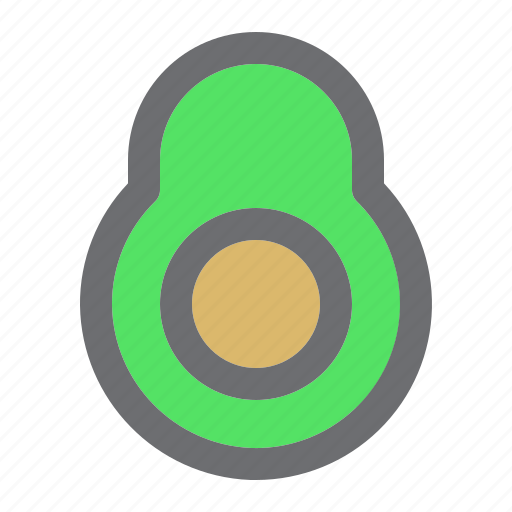 Avocado, food, fruit, meal icon - Download on Iconfinder