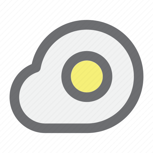 Chicken, egg, food, fried, meal icon - Download on Iconfinder