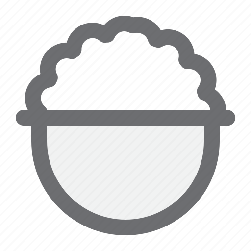 Bowl, food, meal, rice icon - Download on Iconfinder
