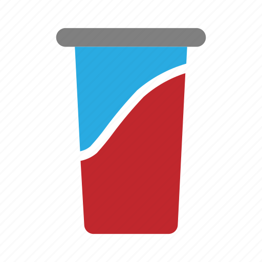 Cup, drink, food, soft, softdrink, solid icon - Download on Iconfinder
