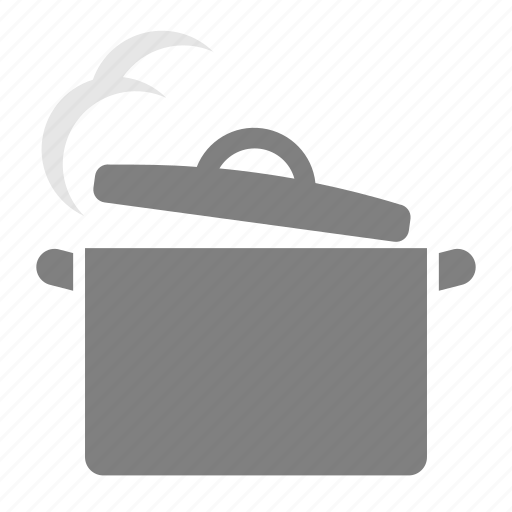 Cook, cooking, food, kitchen, pan, solid icon - Download on Iconfinder